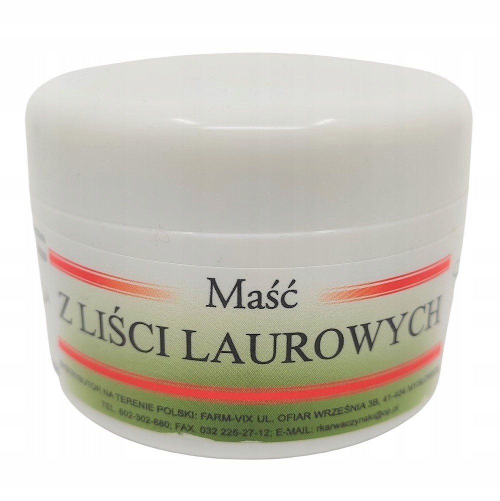 

Farm-vix Maść Z Liści Laurowych 50ml Skręcenia