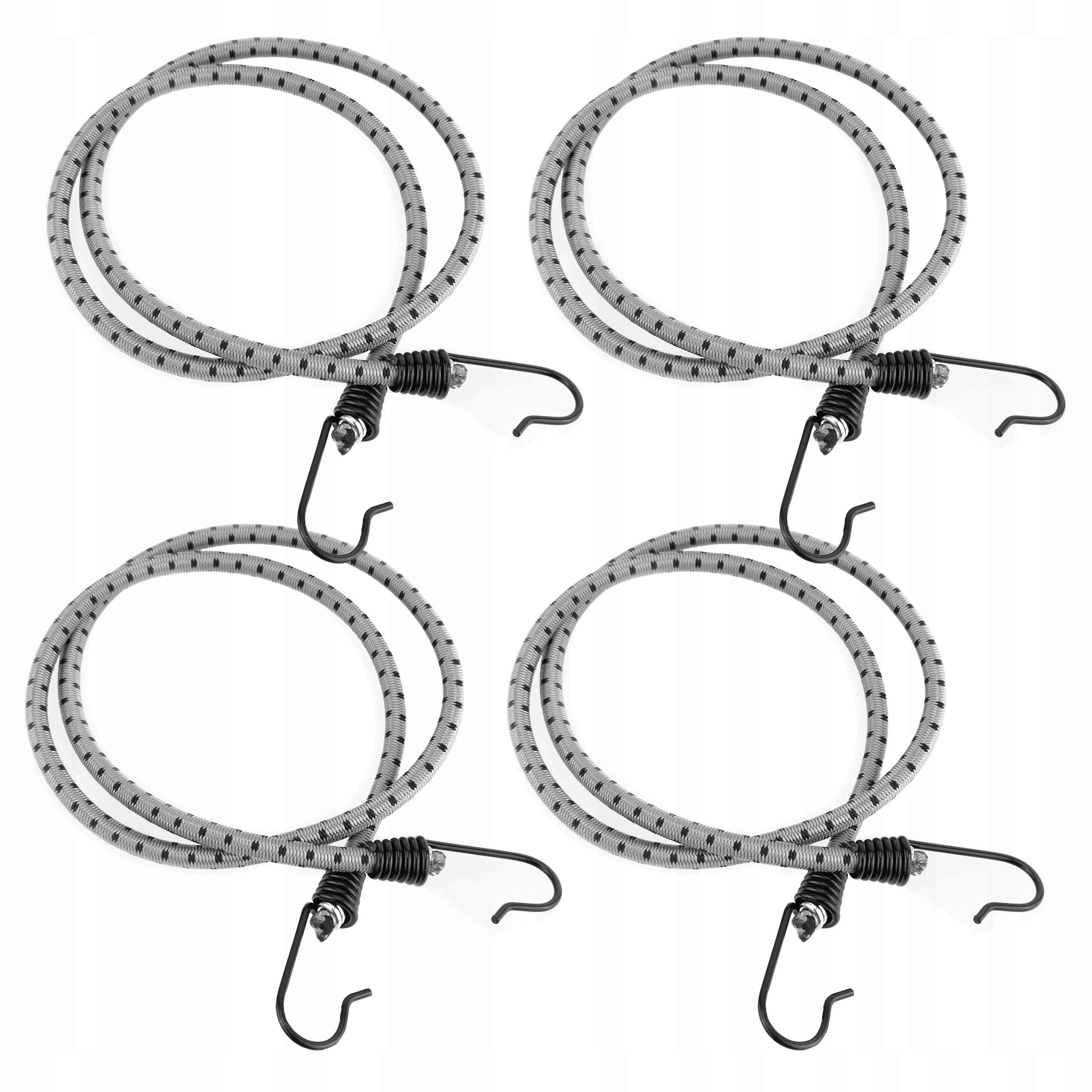 Linka transportowa 8mm z haczykami guma mocująca ekspandor 200 cm 4 szt