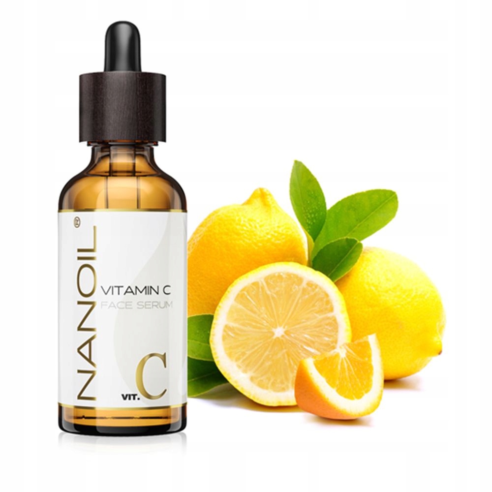 Pleťové sérum s vitamínem C Nanoil 50 ml – sérum proti pigmentovým skvrnám