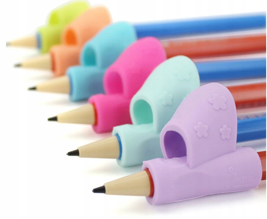 Nakładka na długopis korygująca nauka pisania 3szt Marka bez marki