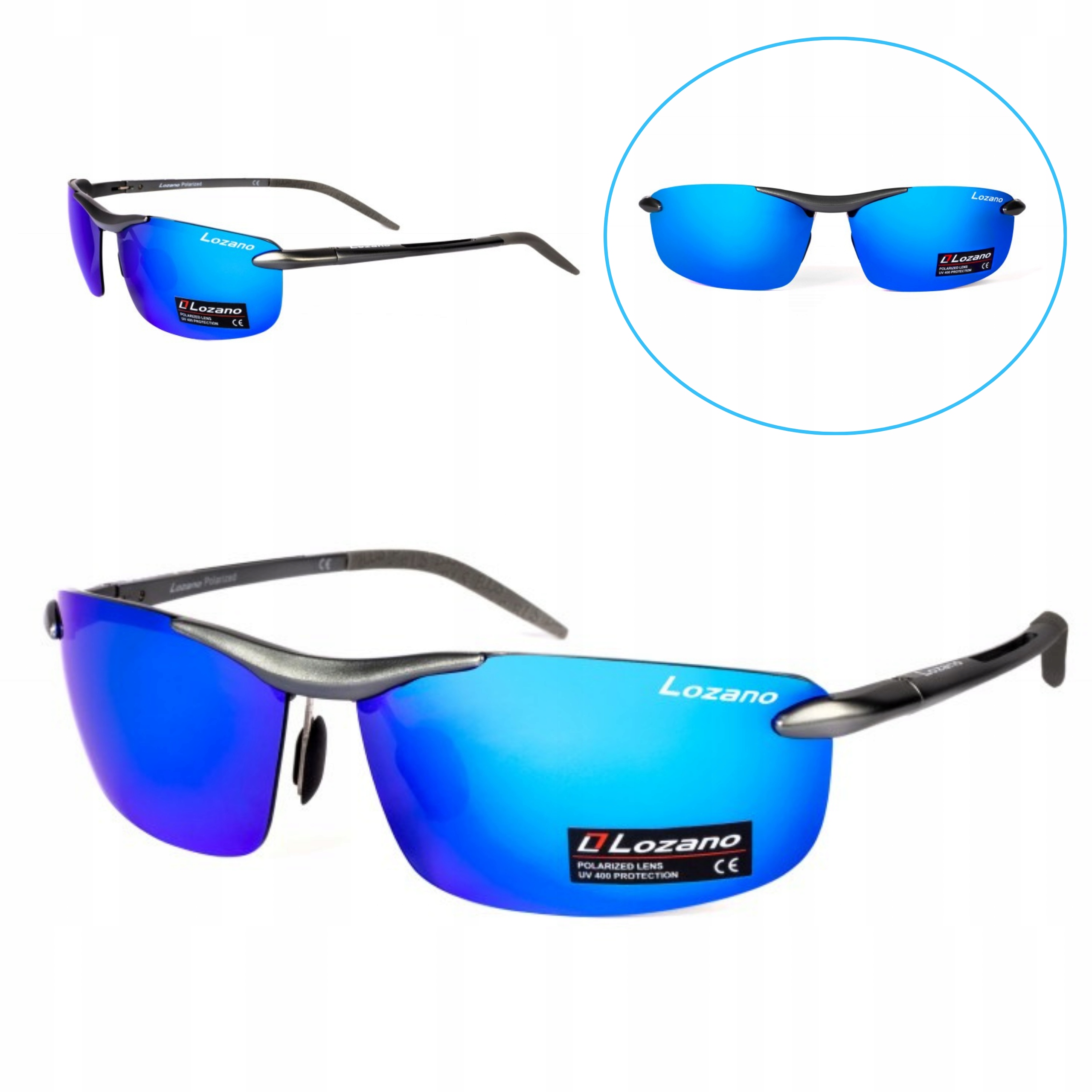 Pánské Sluneční Brýle S Polarizací Pro Rybáře UV400 K Vodě