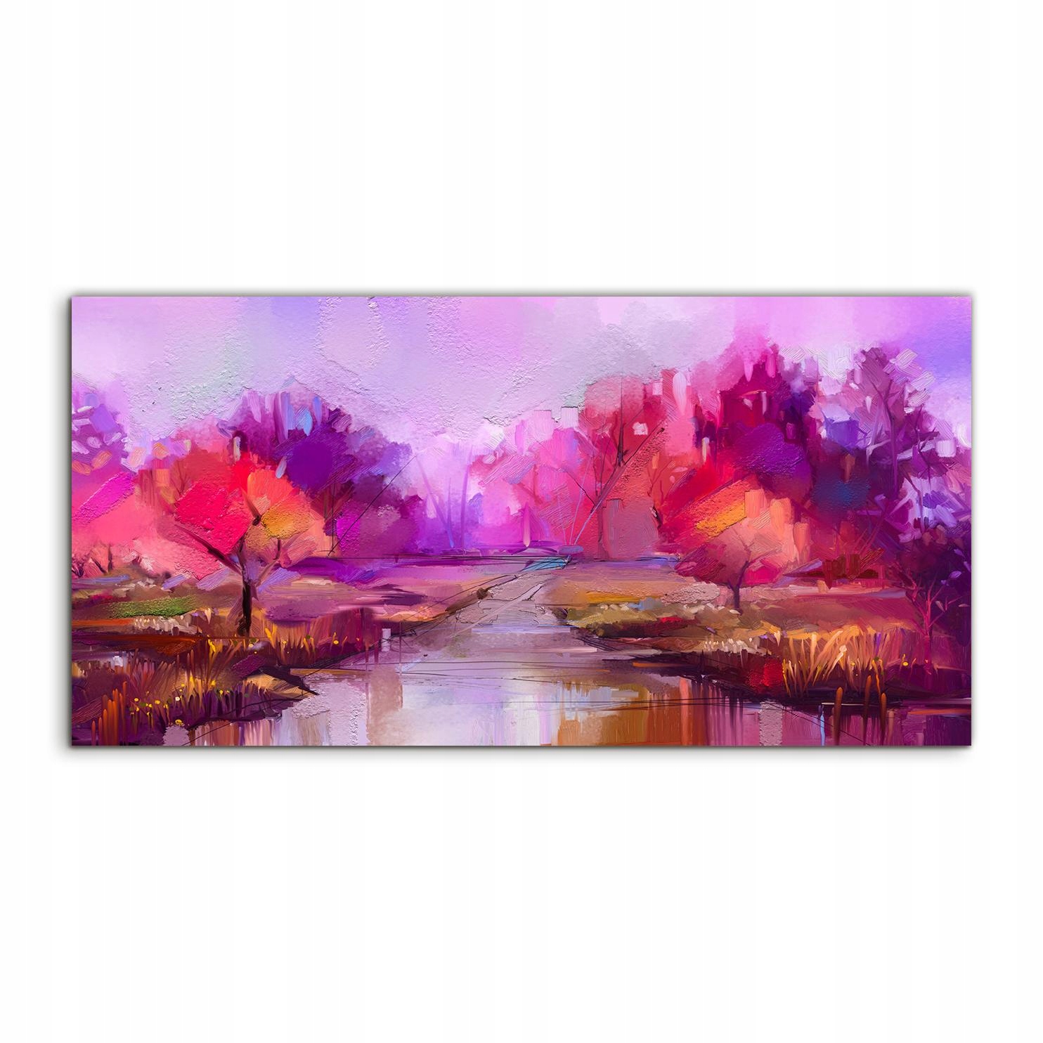 

Obraz akrylowy 100x50 z grafiką Krajobraz Las Park