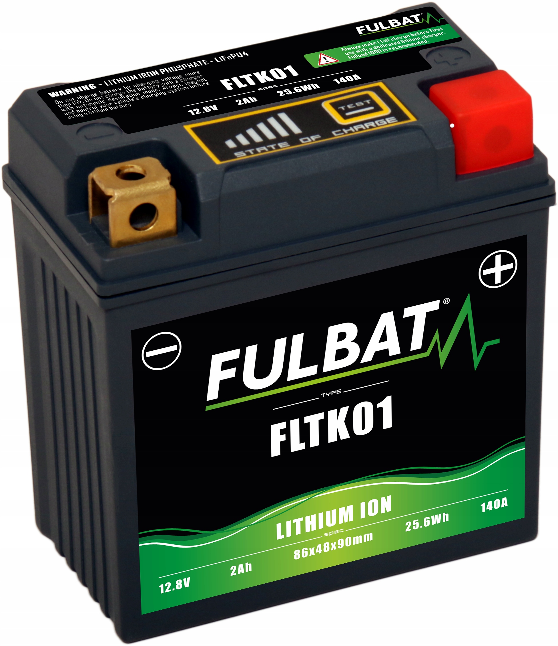 Batéria Fulbat Ful Lithium FLTK01 LTK01 Lítium-železo-fosfátová