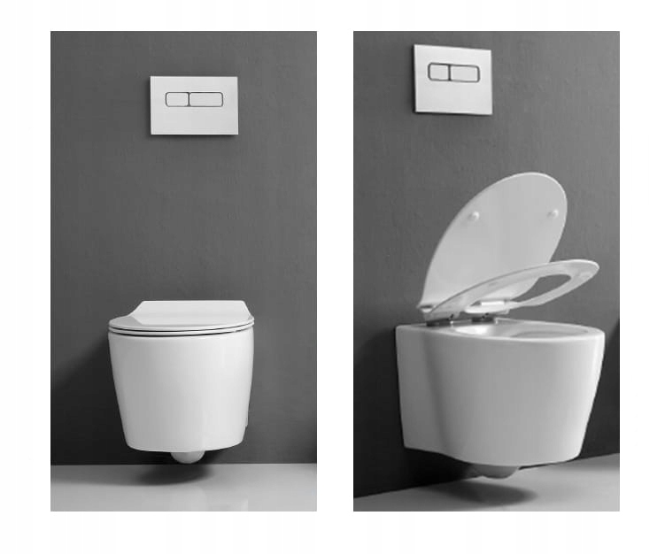 VELDMAN MISA WC ALBA RIMLESS DESKA SLIM PREMIUM Marka Veldman