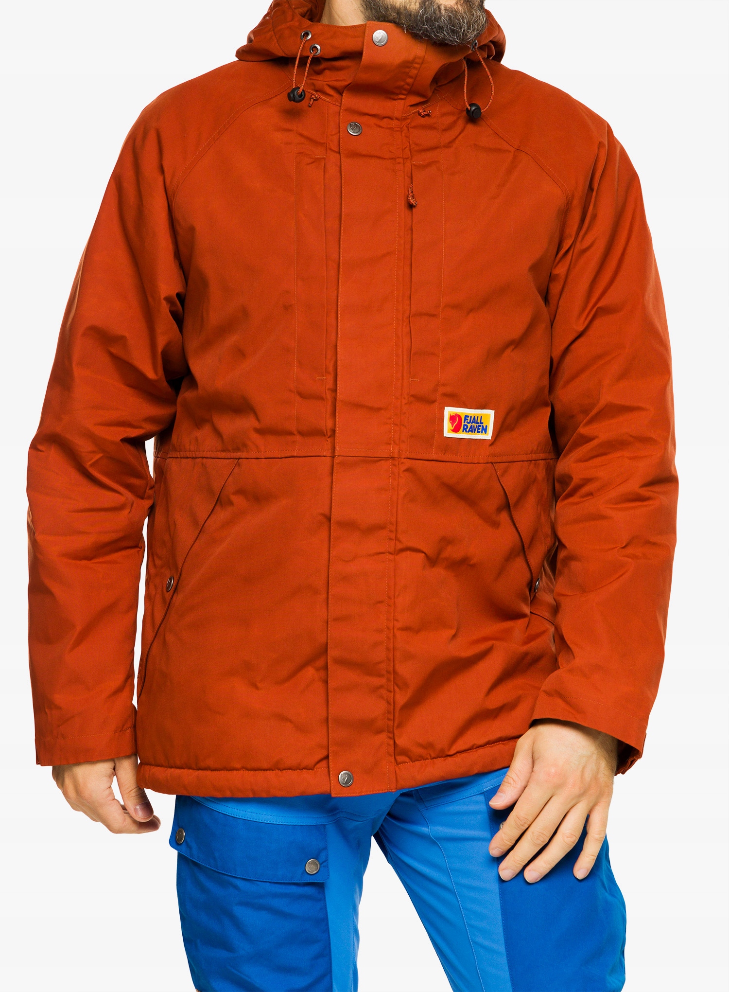 Zateplená bunda Fjallraven Vardag Lite Padded Jacket autumn leaf XL