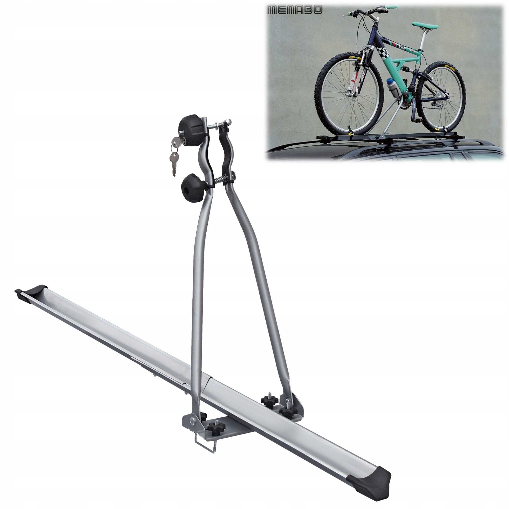 ВЕЛОСИПЕДНЫЙ ДЕРЖАТЕЛЬ ДЛЯ ВЕЛОСИПЕДА С ЗАМКОМ