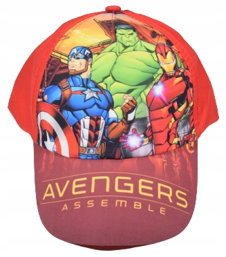 

Czapka z daszkiem Avengers Marvel 52 Ochrona UV30+