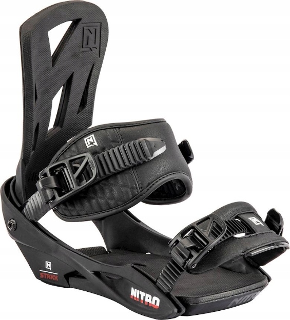 Snowboardové vázání Nitro Staxx černé vel. L 29-32 cm 44-48EU