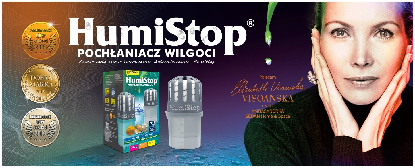 POCHŁANIACZ WILGOCI HUMISTOP z 2 WKŁADAMI Marka Sedan