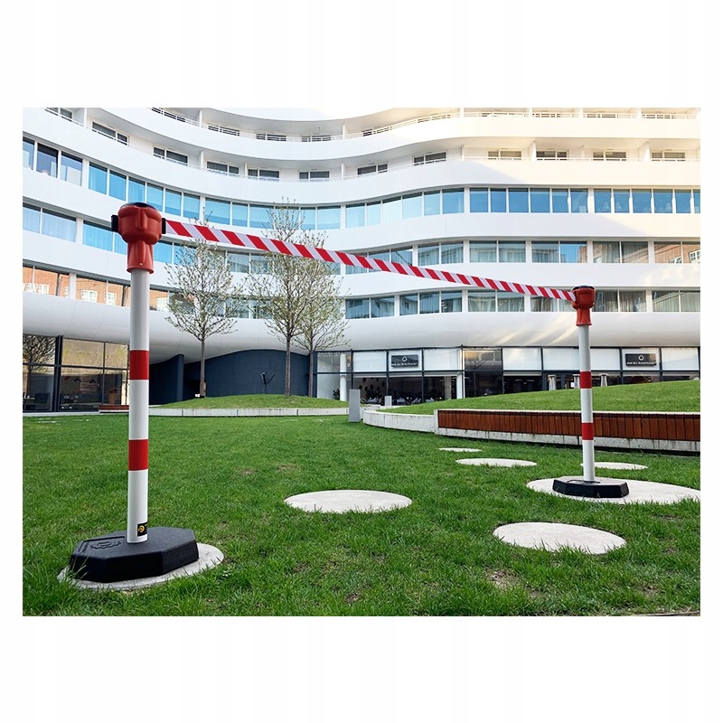 Słupek odgradzający z taśmą 9m B-CZ Skipper Kod producenta SP-BC