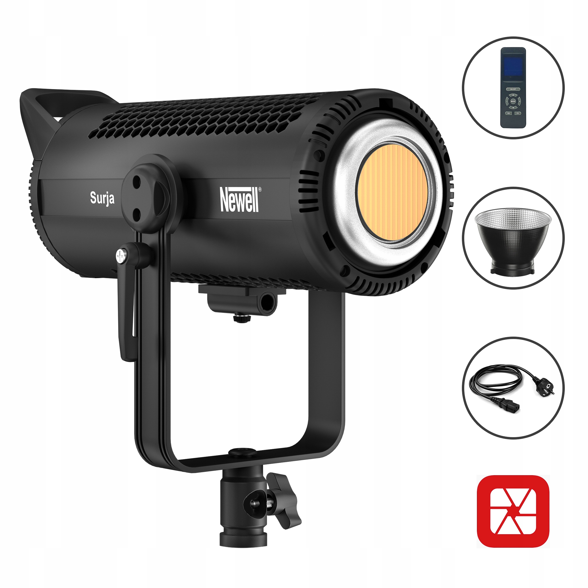 Studyjna Lampa LED Newell Surja 400 2700 - 6500 K