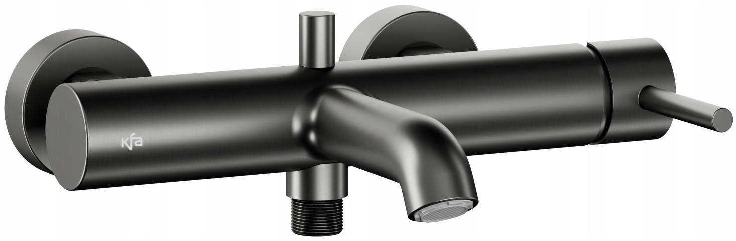 Kfa Horizontálna Vaňová Batéria, Gun Metal Grey Pvd