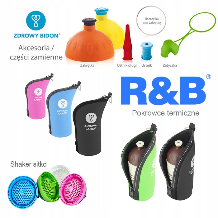 ZDROWY BIDON BIKE BUTELKA NA ROWER I NIE TYLKO 1 L Pojemność 1000 ml