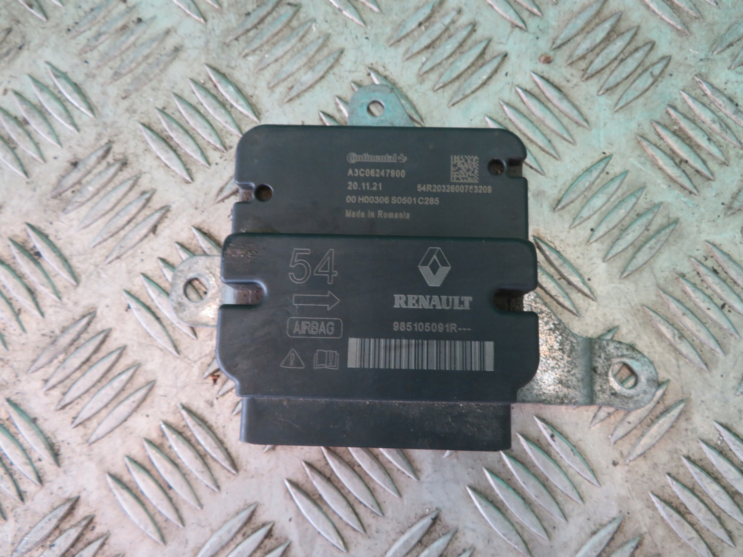 MODUŁ PODUSZEK POWIETRZNYCH AIRBAG MASTER III MOVANO B 20R