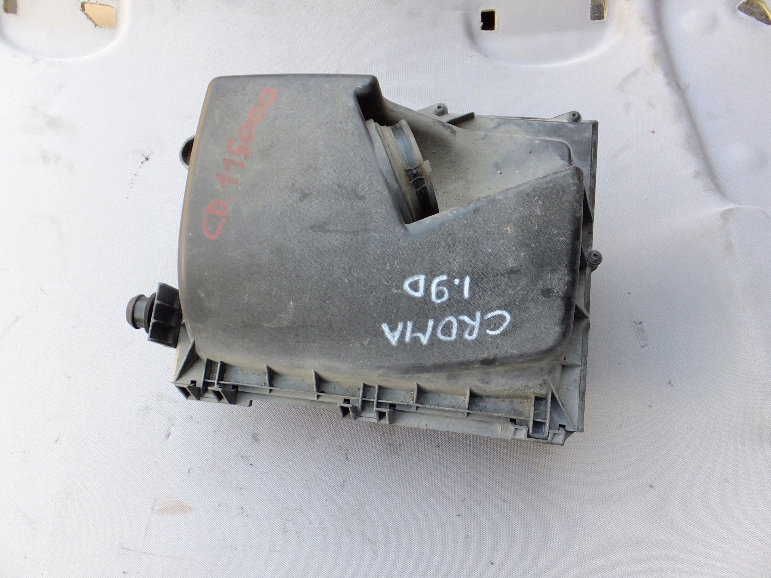 Gehäuse filter luft fiat croma II 1,9 jtd 2009r