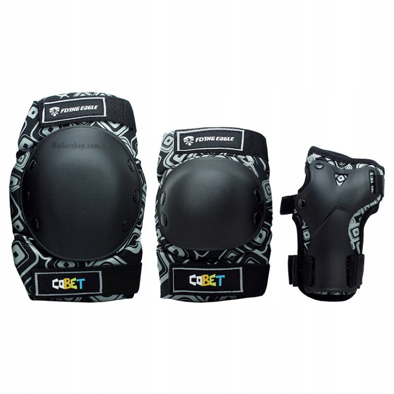 Zestaw ochraniaczy ochraniacze na rolki Flying Eagle Cobet Xl (do 110 kg)