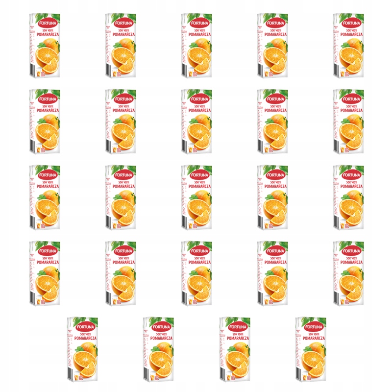Fortuna Šťáva 100% pomeranč 200 ml X24