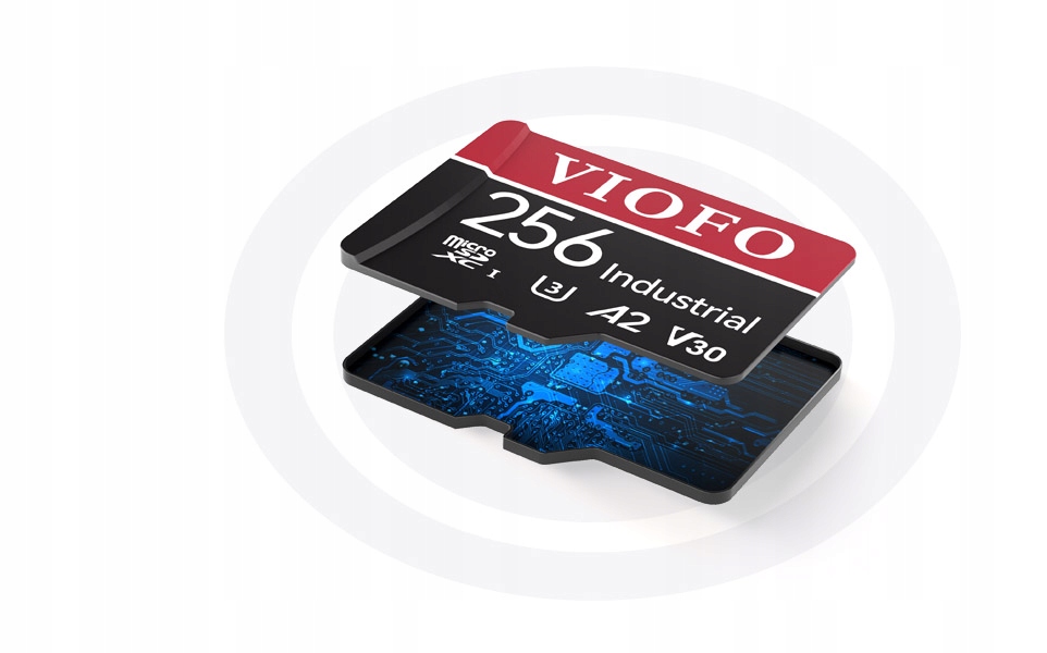 VIOFO KARTA PAMIĘCI microSDXC U3 256GB Class10 V30 Maksymalna prędkość zapisu 90 MB/s