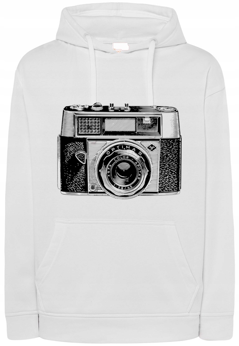 Mikina s retro potiskem Kamera Vintage r.XS