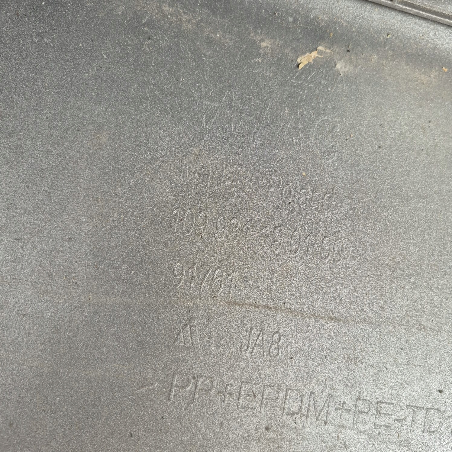 VW CADDY IV 4 20-> Stoßstange vorne vorne 4XPDC