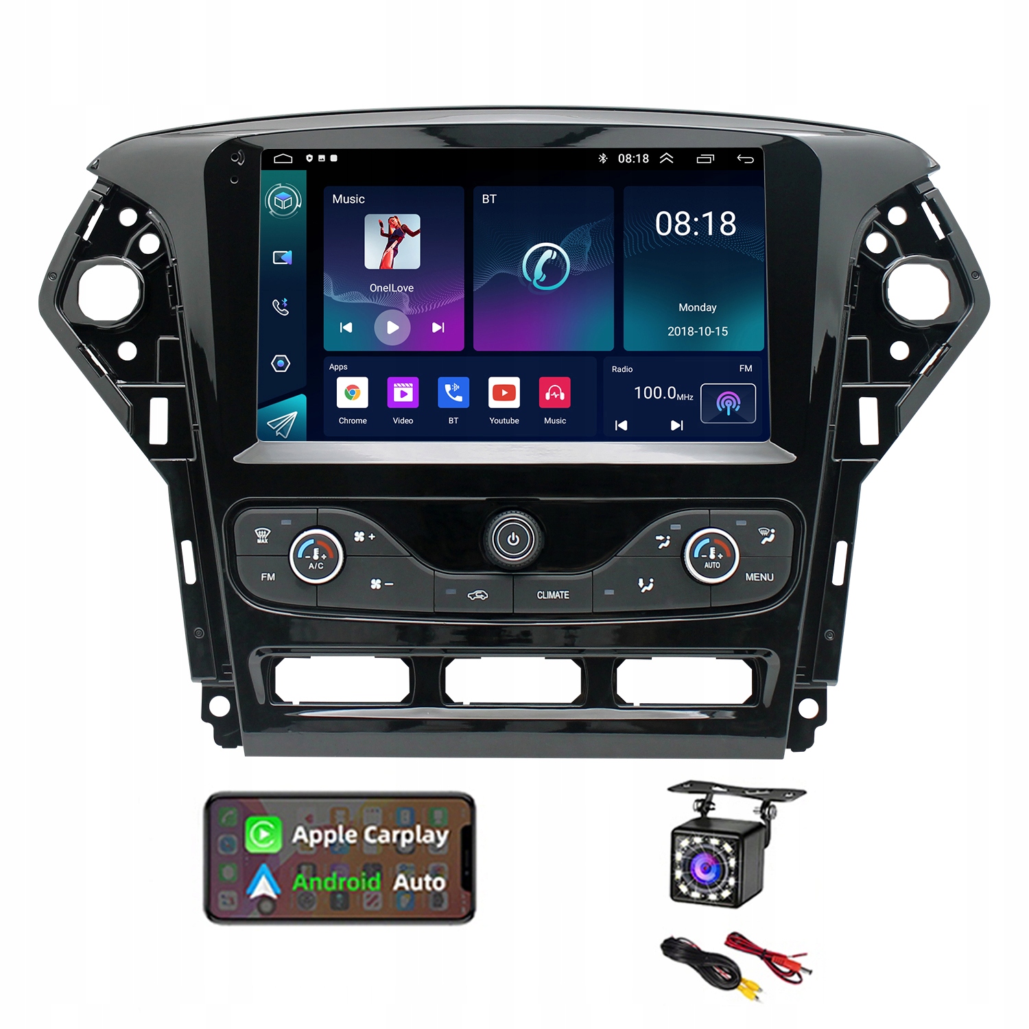 FORD WINS 2011-2013 RÁDIO 2DIN ANDROID12 8GB