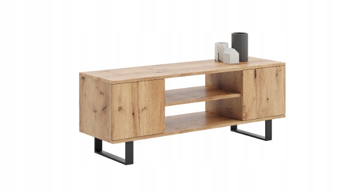 Stolík Rtv 155 cm loft dub craft zlatý Obývacia izba pod televízor