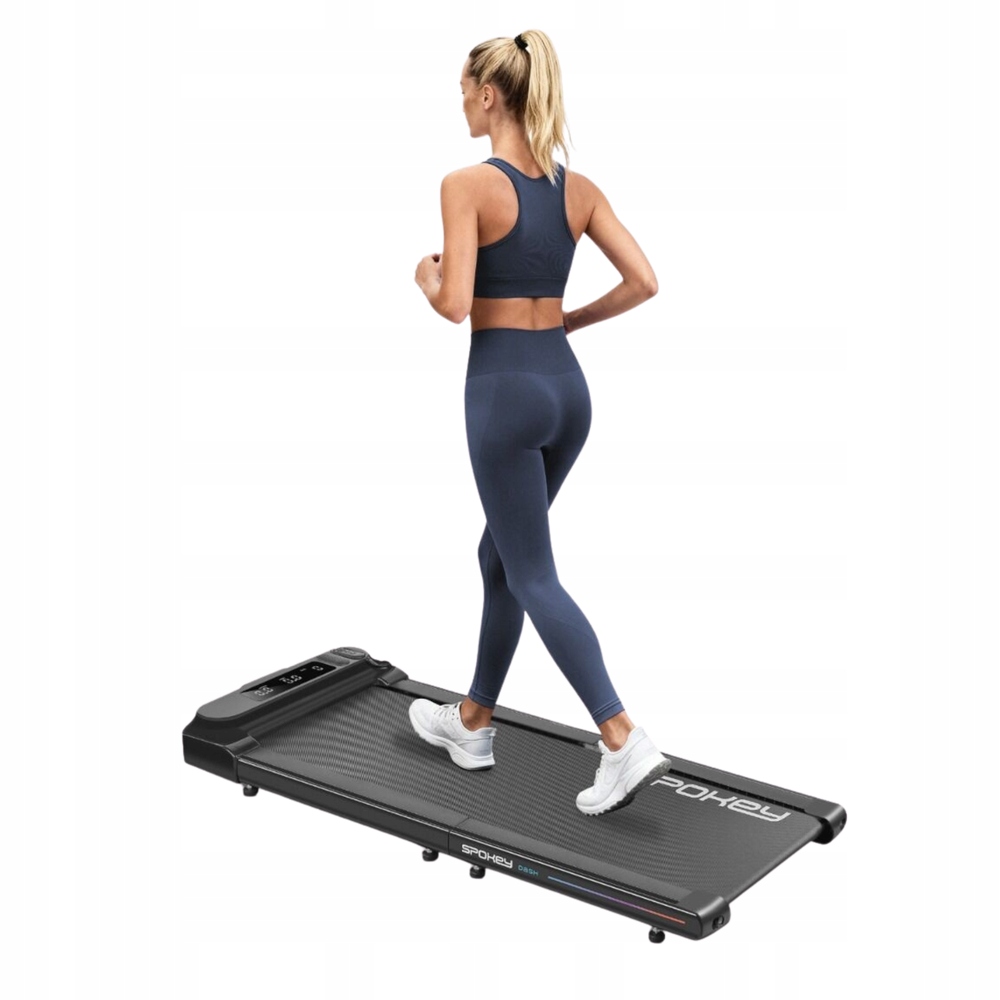 Bieżnia Elektryczna Składana Do Ćwiczeń Cardio 6 km/h do 110 kg Spokey