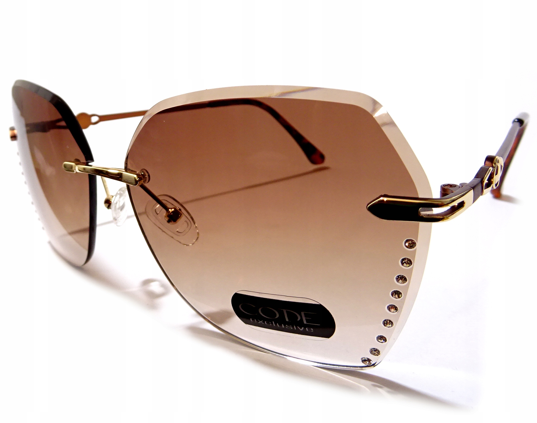 OKULARY DAMSKIE CODE EXCLUSIVE PRZECIWSŁONECZNE UV Marka inna