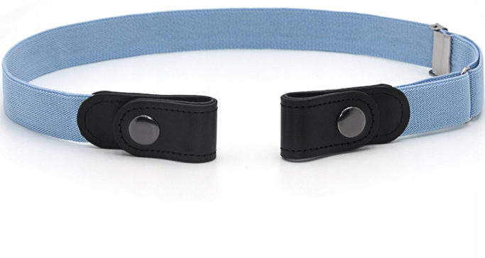 

Pasek Bez Klamry Do Spodni Elastyczny Niebieski