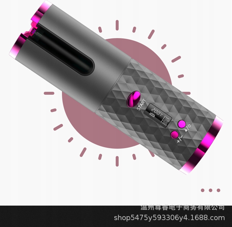 LOKÓWKA DO WŁOSÓW AUTOMATYCZNA OBROTOWA LCD Rodzaj wałki