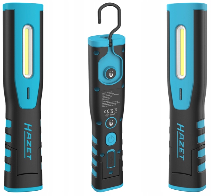 HAZET светодиодный фонарик Solid Light до 600 лум. 1979N-85