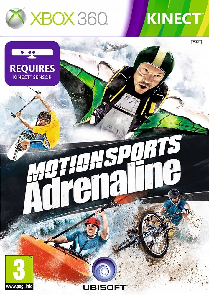 XBOX 360 Motionsports Adrenaline / KINECT / SPORTOWA