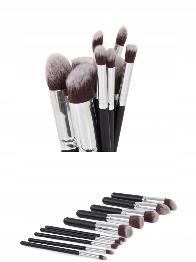 

Pędzle Do Makijażu Profesjonalne Komplet Zestaw 10