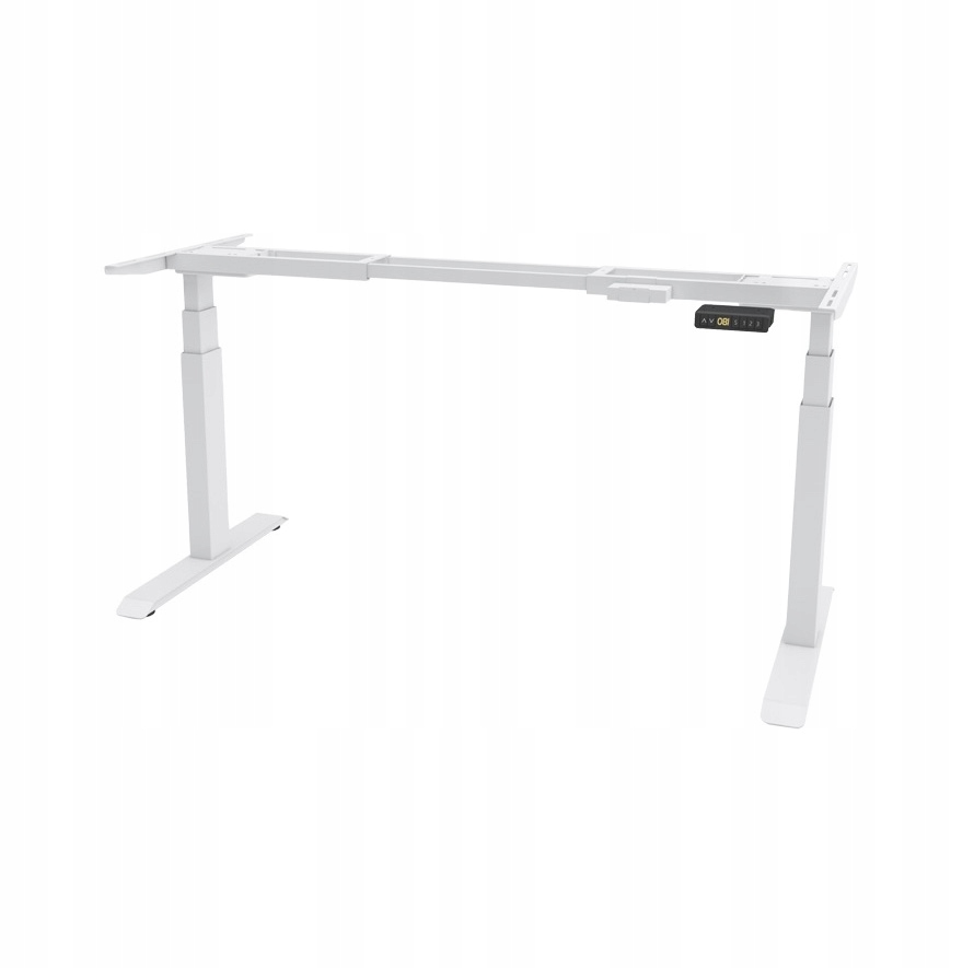 Rejs Futuro II Elektrický Stojan Nohy Stolu S Nastavitelnou Výškou, Bílý