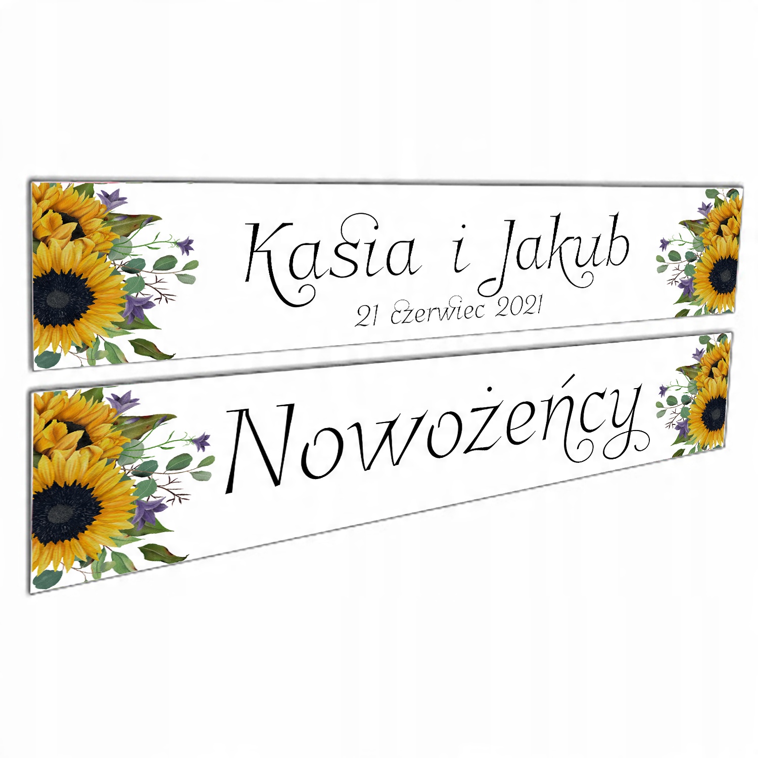 

Dekoracyjna Tablica Samochodowa na Ślub Wesele MiX