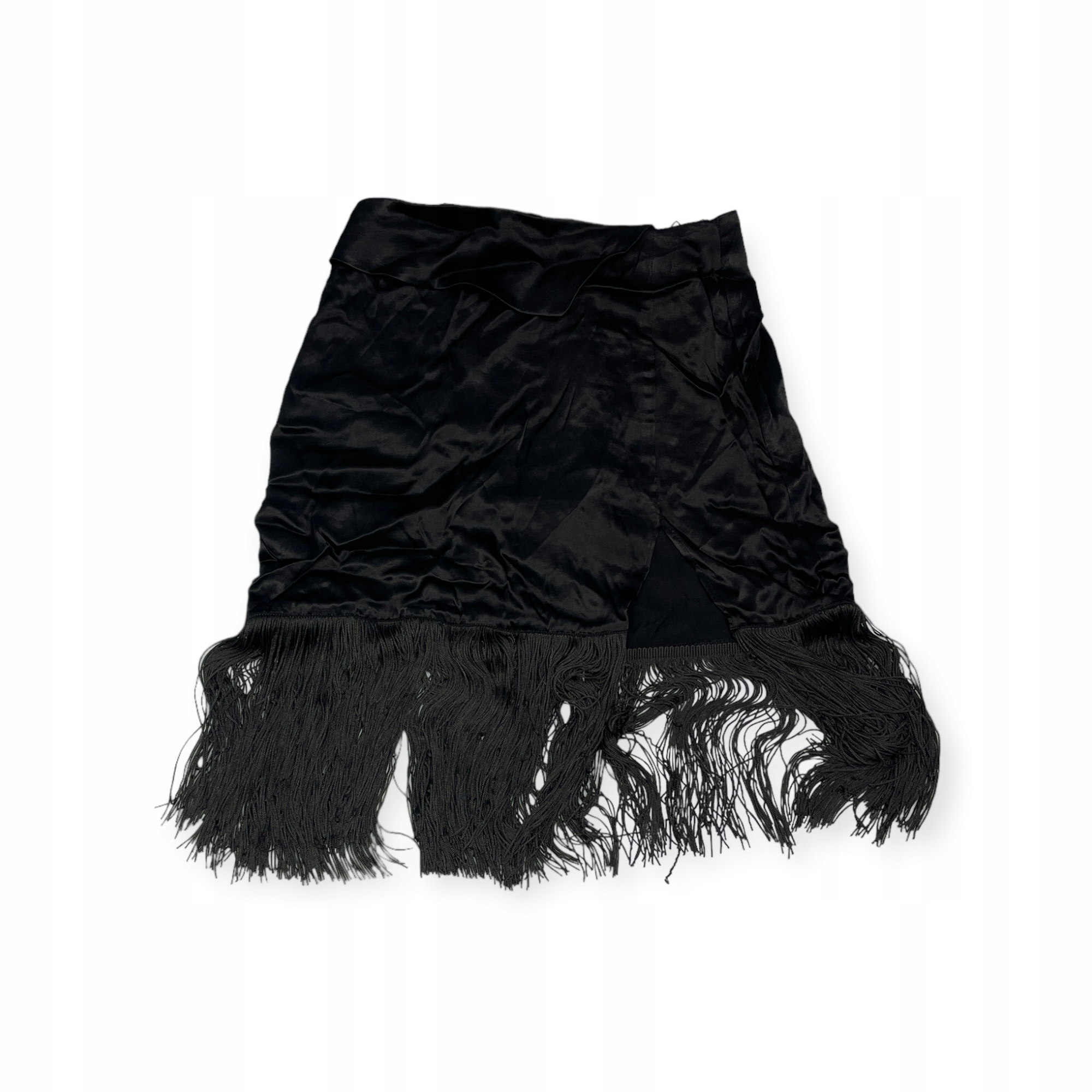 Černá sukně se střapci Zara S