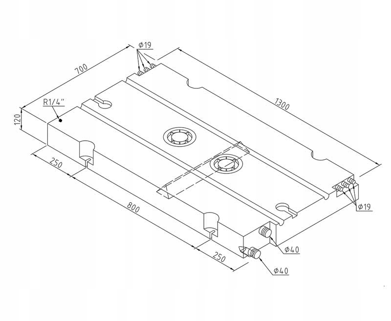 DIVERSE ZBIORNIK WODY CZYSTEJ LUB SZAREJ 110L DO KAMPERA PRZYCZEPY Stan opakowania oryginalne