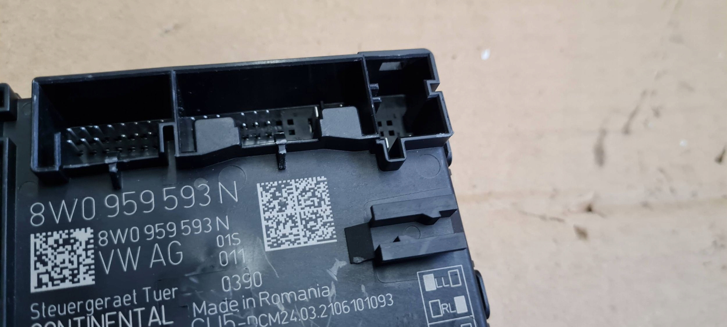 A5 8W LIFT module control unit door 8W0959593N A4 B9 8W