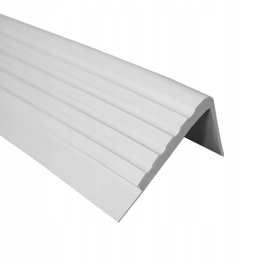 Profil na schody Pvc protišmykový, schodiskový nosník 50x45 mm 150 cm, sivý