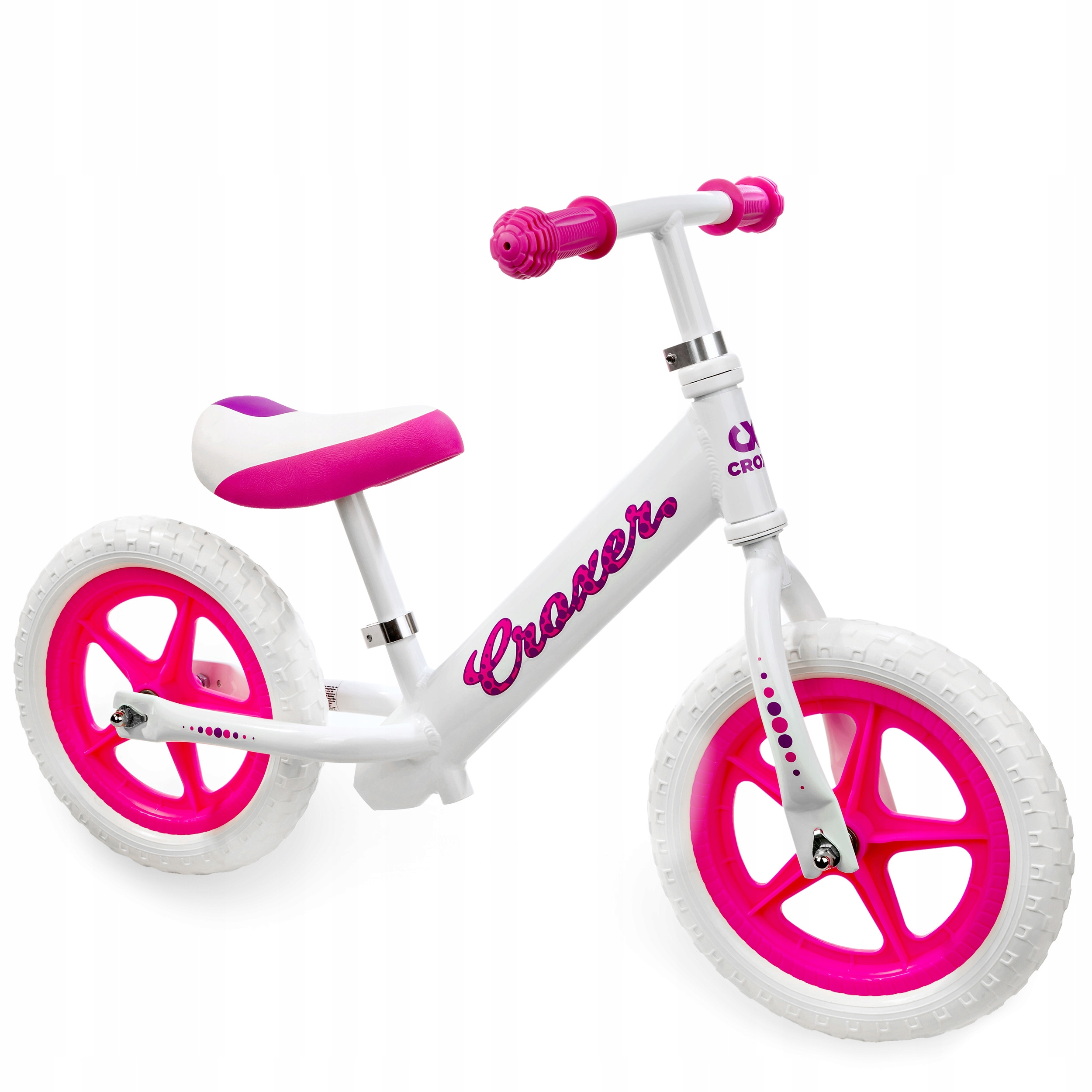 Rowerek Biegowy Croxer Cadea White/Pink