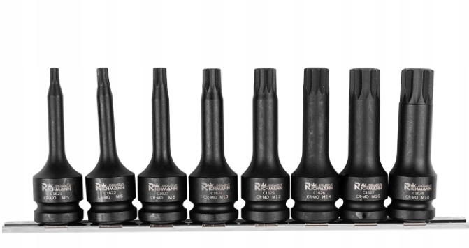 LISTWA UDAROWA SPLINE M5-M18 78MM 1/2'' 8 ELEM.