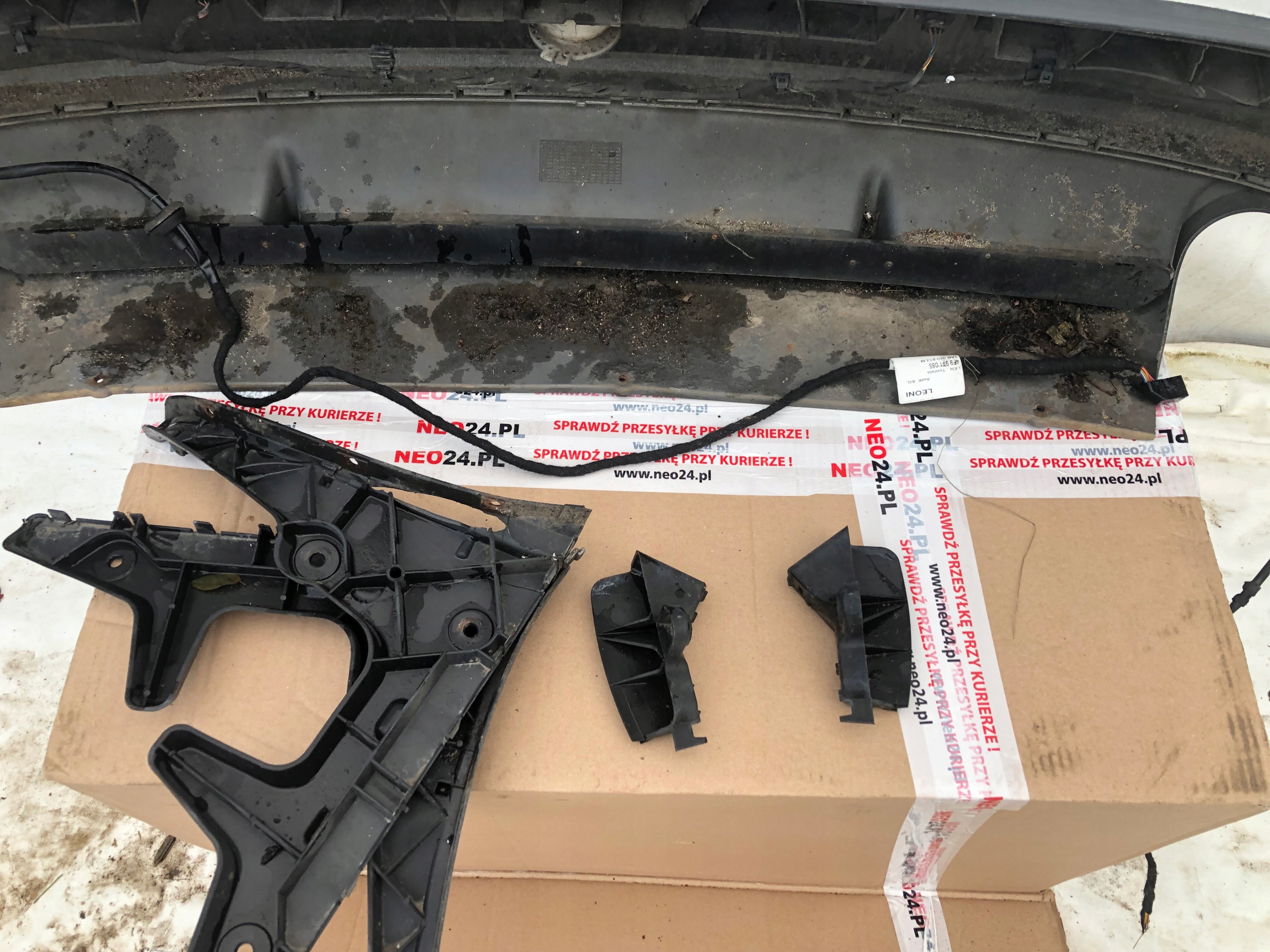 AUDI S6 A6 C6 4F5 RS6 bumper rear part PDC LY7W AVANT KOMBI
