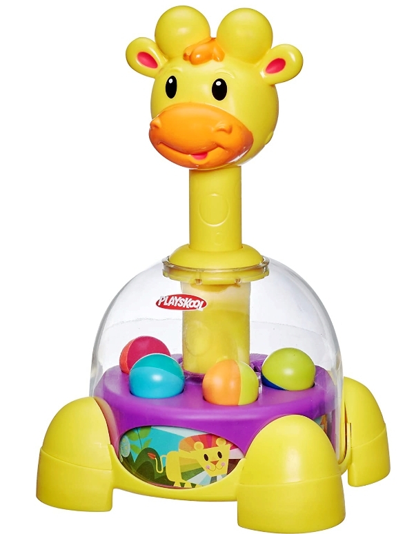 PLAYSKOOL BĄCZEK EDUKACYJNA ŻYRAFA Z KULECZKAMI PODSKAKUJĄCE PIŁECZKI Kod producenta 39972