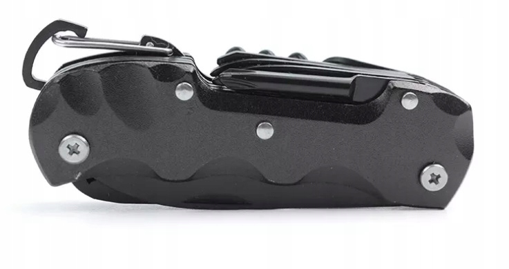 

Scyzoryk Wielofunkcyjny Survival Multitool Czarny