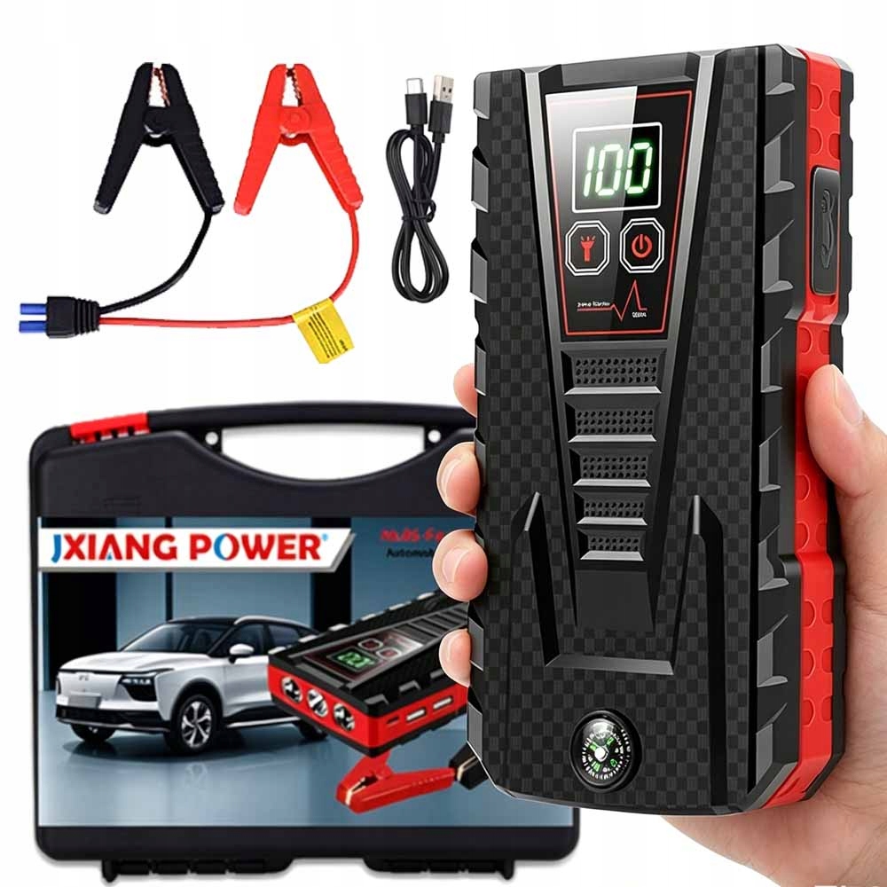 Jump Starter Booster 99800mAh 800A Startovací Zařízení Powerbanka Svítilna