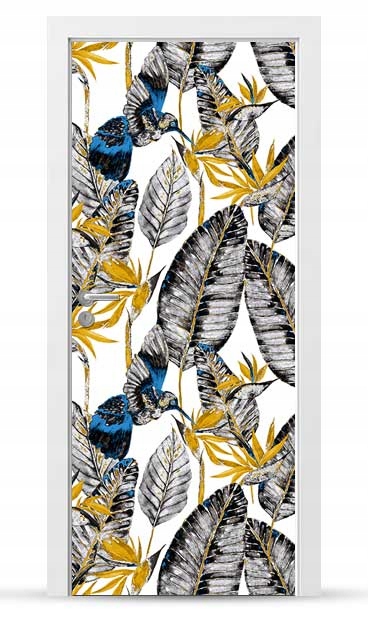 Okleina nálepka na vnější dveře Nábytková samolepicí Snadné Lepení