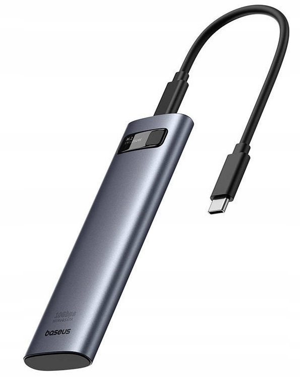 OBUDOWA ZEWNĘTRZNA NA DYSK SSD M.2 (NVME/SATA)