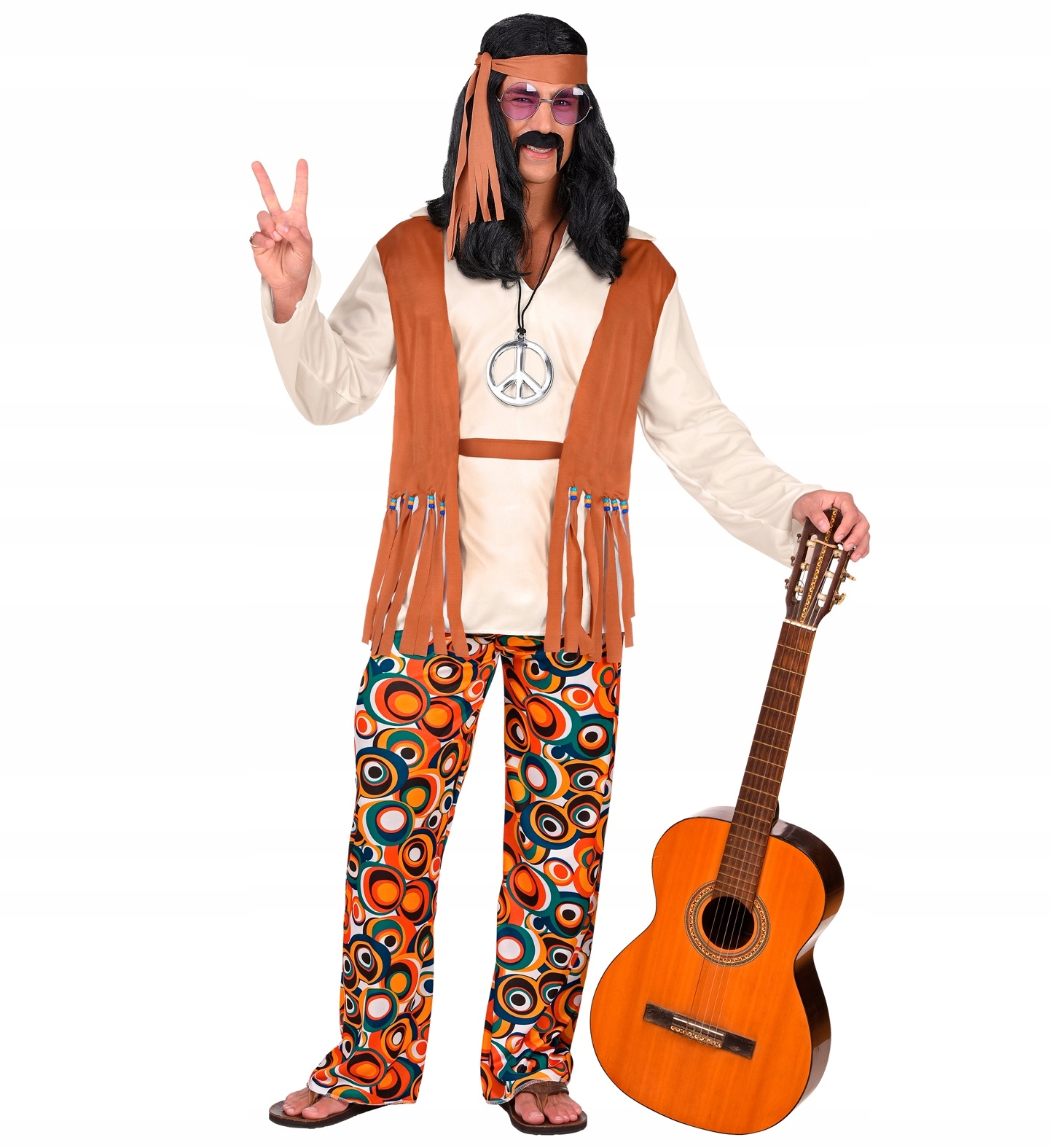 Pánský kostým Hippie vel. XXL