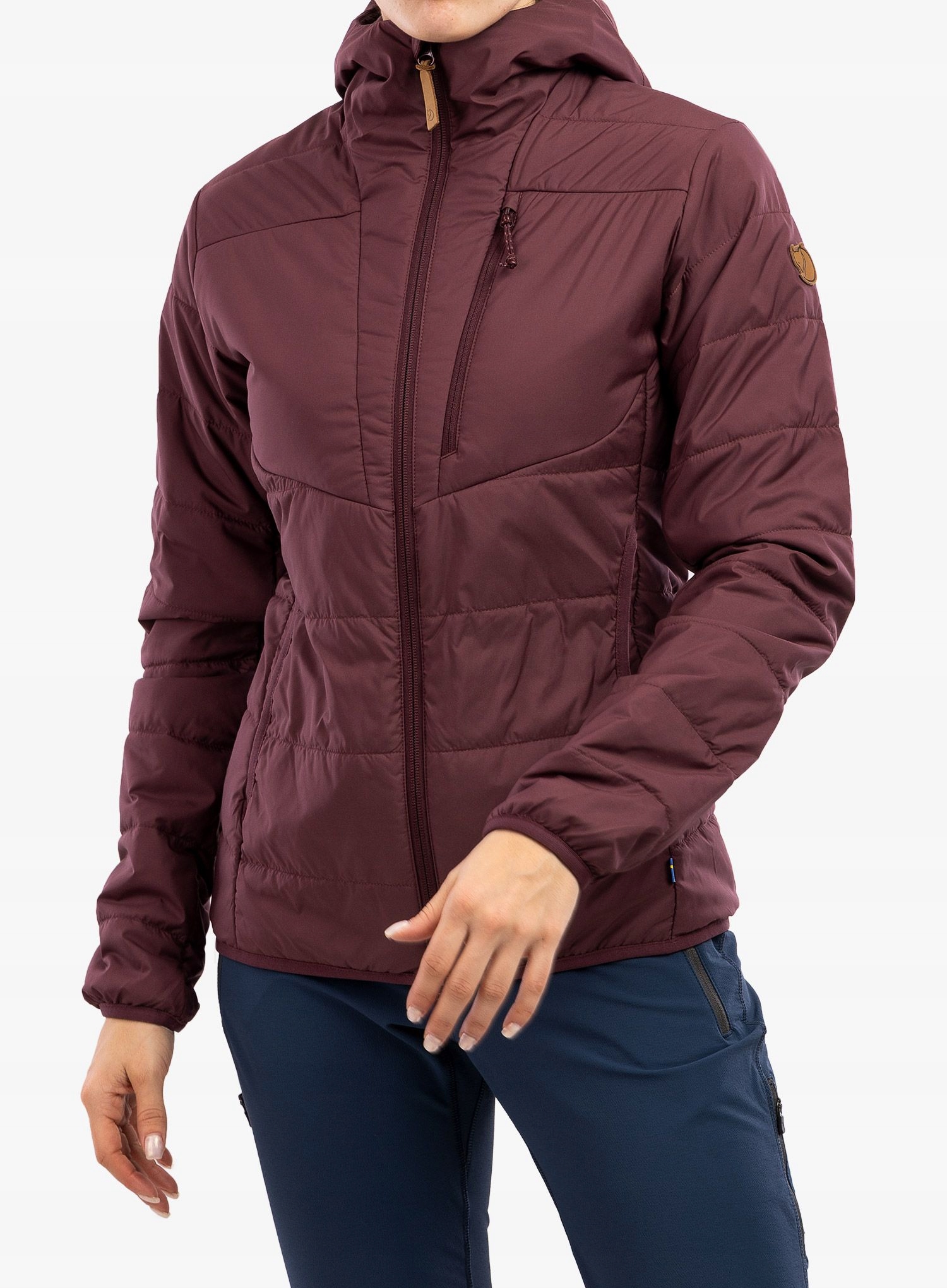 Dámská zateplená bunda Fjallraven Keb Padded Hoodie port L