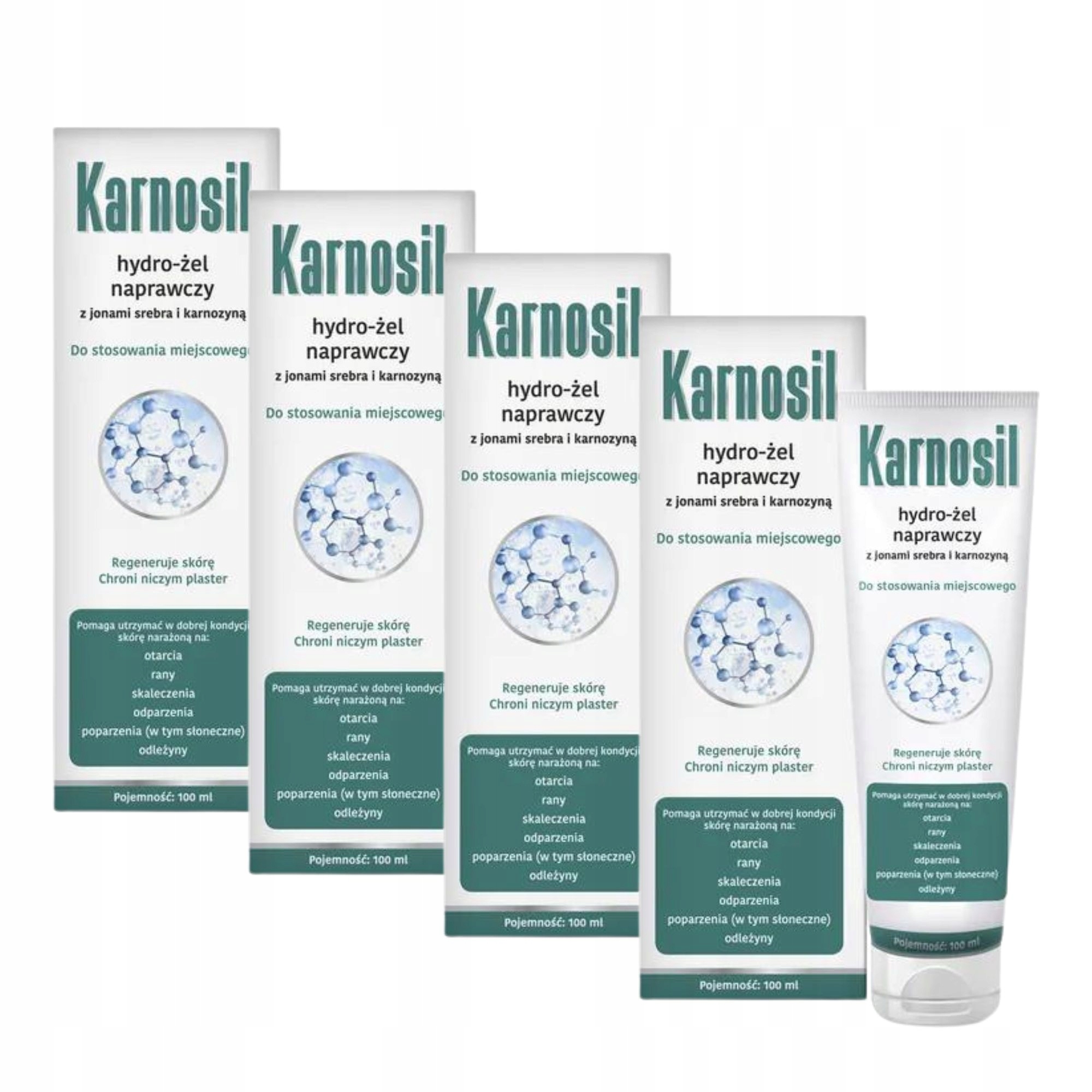 Karnosil Hydro-żel z jonami srebra 100 ml